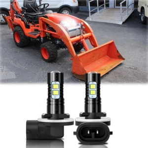 For Kubota BX25 BX25DLB BX2660D BX2670 BX2670-1; K7571-54340 2X 6000K LED bulbs - Picture 1 of 8