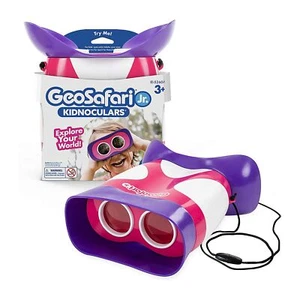 GeoSafari Jr Kidnoculars for Kids 2x Magnification STEM Learning Exploration - Picture 1 of 6