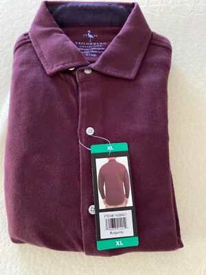 Camisa cómoda de franela súper suave de manga larga Tailorbyrd para hombre Foto 1 de 4