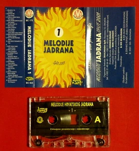 SPLIT 2001 MELODIJE JADRANA YUGOSLAVIA SERBIA CROATIA BOSNIA CASSETTE TAPE # 1 - Picture 1 of 2