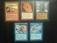 MTG -IceAge- Pyroblast,Urzas Bauble,Ritual Of Subdual,Polar Kraken,Mystic Remora