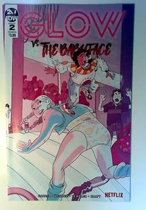 GLOW vs. the Babyface #2 b IDW Publishing 2019 NM- Variant 1st Print Comic Book - Picture 1 of 1