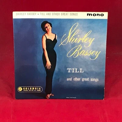 SHIRLEY BASSEY Till And Other Great Songs 1962 UK 4-track 7" Vinyl EP record - Image 1 of 4