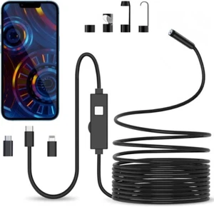 Endoskop Kamera mit Licht, 1080P HD-Kamera Handy mit Licht Wasserdichtes Ip67 - Bild 1 von 7