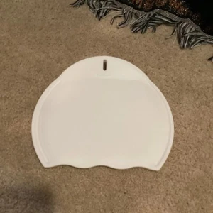 Tupperware #3174 WHITE Over-the-Bowl Heavy Duty Cutting Board - Picture 1 of 2
