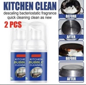 Cleaning Bubble Foam Kitchen Grease Dirt Removal magic degreaser cleaner spray - Picture 1 of 7