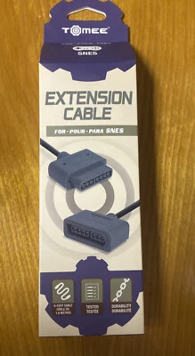 New 6 Foot Controller Cord Extension for Super Nintendo SNES -- 6' Ft. Cable - Image 1 of 3