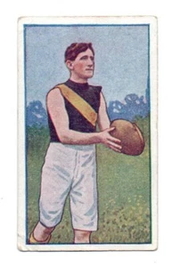 1922 J J Schuh Magpies Cigarettes RICHMOND - Bernie HERBERT - Foto 1 di 2