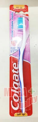 Colgate Soft Compact Head GUM Clean 4x SLIMMER Tip Bristles Toothbrush - Image 1 of 4