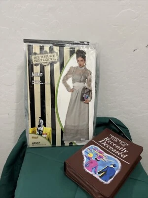 Beetlejuice Astrid Lydia Deetz Dress Handbook For Recently Deceased Large/L - Image 1 of 4