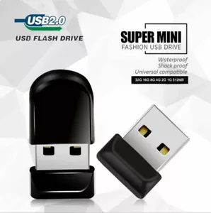 Pen Drive Drive Mini USB Stick 2.0 16 GB 64 GB 32 GB 4 GB 2 GB Memory Stick USB - Imagen 1 de 12