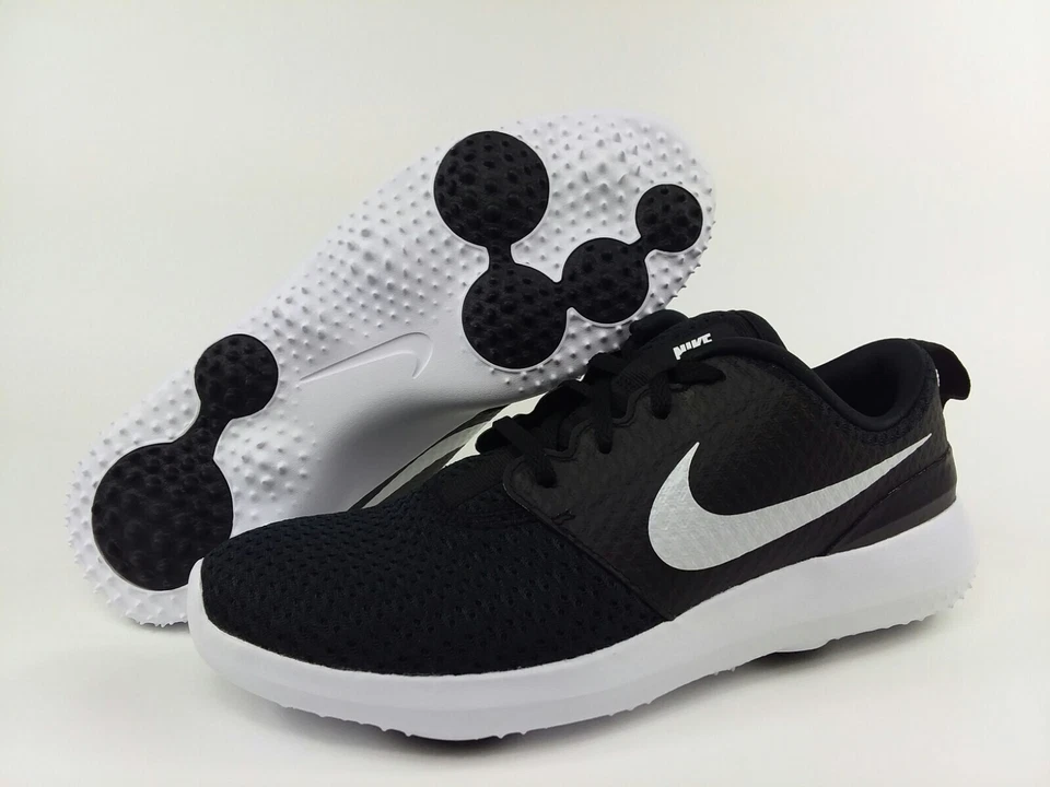 Nike Roshe G Golf Shoes Black White 909250-007 Size 7Y = Women's Size 8.5 NEW - Image 1 of 4