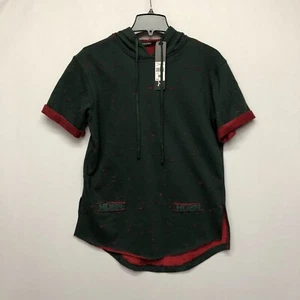 NWT Hudson Outerwear Men Short Sleeve Hoodie Sweatshirt Size Small B270 -16 - Picture 1 of 13