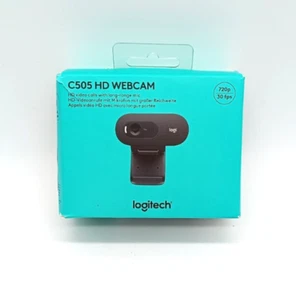 Logitech C505 HD Webcam - Schwarz - Bild 1 von 4
