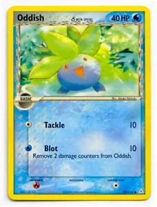 Oddish 73/110 Non Holo Common EX Holon Phantoms NM w/Tracking - Picture 1 of 3