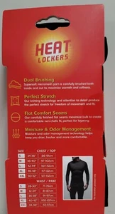 Pantalones o camisas Heat Lockers para hombre ropa interior térmica - NUEVOS - Imagen 1 de 9
