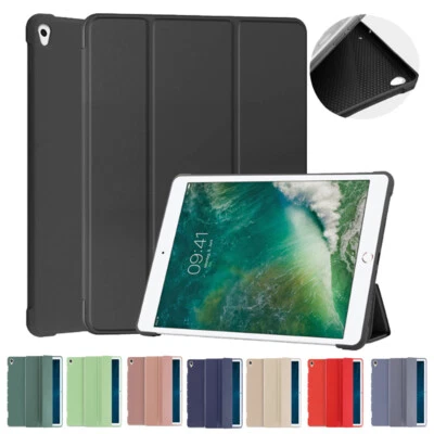 Funda inteligente con soporte abatible de silicona magnética mini 8,3" para iPad 7ª 8ª 9ª generación Foto 1 de 4