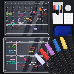 Acryl Kalender für Kühlschrank, Magnetkalender für Kühlschrank - Magnetischer Kühlschrankkabel - Bild 1 von 12