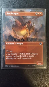 Red Dragon Borderless Showcase 294 M PF Magic The Gathering Nueva Serie Capenna - Imagen 1 de 2