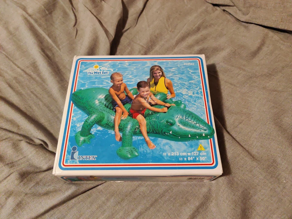 Inflatable Crocodile Ride-on by Intex #58562NP