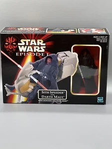Star Wars Episode 1 Sith Speeder and Darth Maul with Launching Probe Droid 1998 - Picture 1 of 8