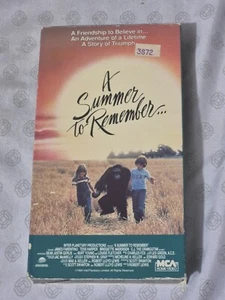 A Summer to Remember... (VHS Tape, 1985) Tested HTF Very Rare and Out of Print - Picture 1 of 3
