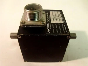 Encoder Products 716 Accu-Coder Incremental Dual Shaft Encoder: 15 VDC Input - Picture 1 of 5