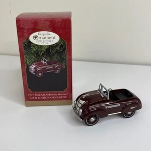 Vintage 1997 Hallmark Andenken Weihnachtsschmuck 1937 Steelcraft Airflow Murray - Bild 1 von 9