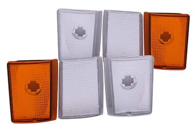 ANZO Euro Corner Lights 4 Clear and 2 Amber 6pc for Chevrolet C1500 | 521031 - Image 1 of 4