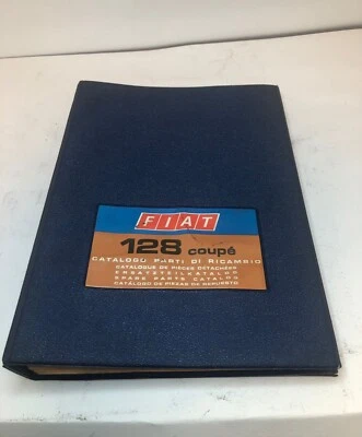 Manuale catalogo delle parti di ricambio Fiat 128 Coupe - Immagine 1 di 4