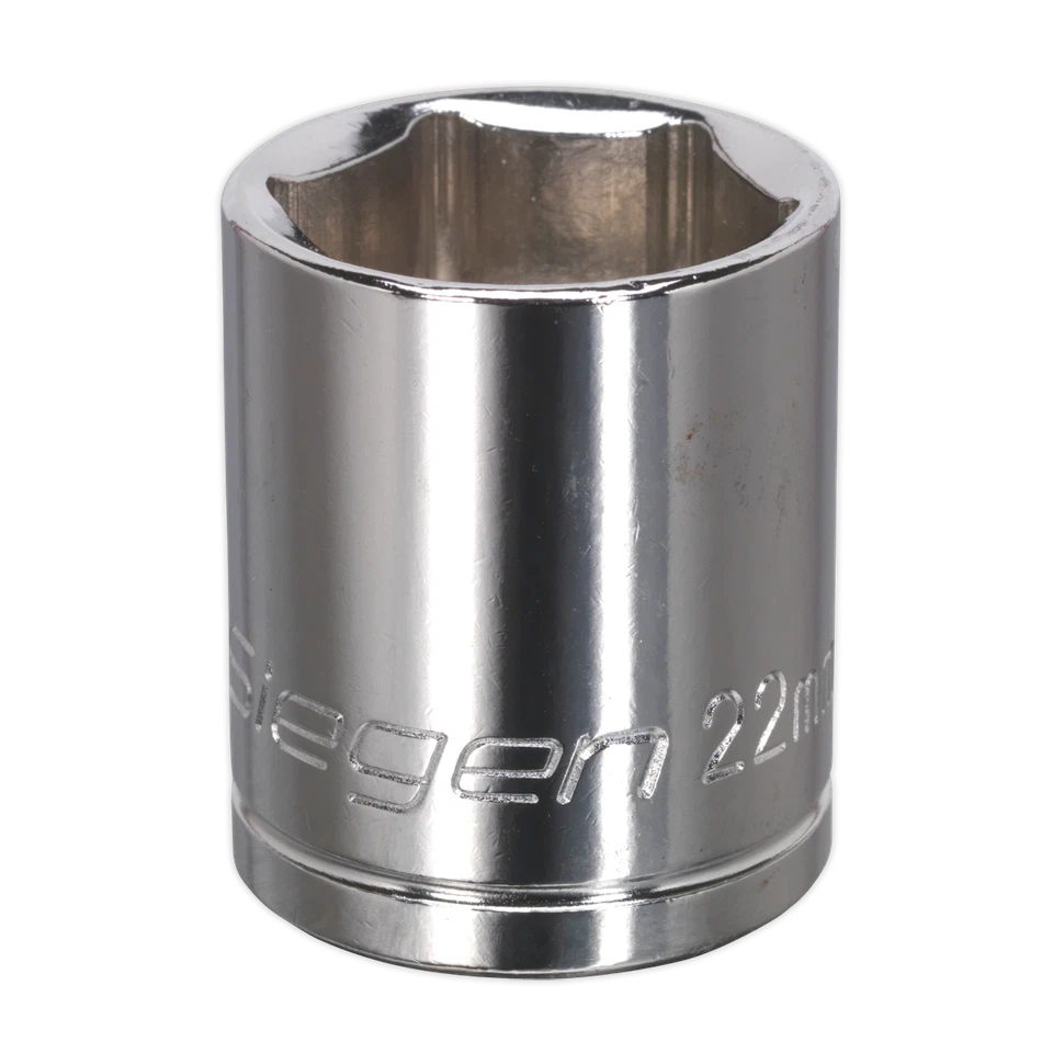 Sealey WallDrive Socket 22mm 1/2"Sq Drive - S0659 - Image 1 of 1