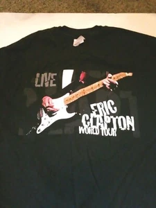 Eric Clapton World Tour 1998 Concert T-Shirt Size Large rock and Roll sexy - Picture 1 of 11