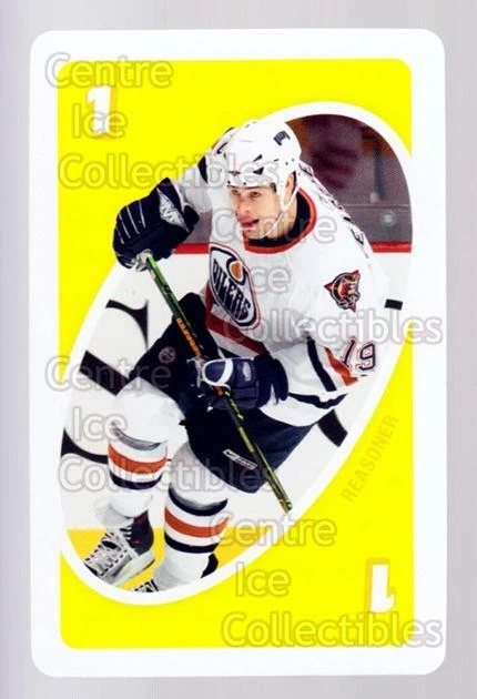 2007-08 Edmonton Oilers Mattel UNO #28 Marty Reasoner - Image 1 of 1