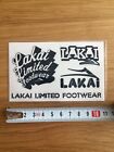 Lakai Limited Footwear Transparentes Sticker Set Skateboard Streetwear Adesivo