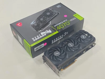 MSI GeForce RTX 4070 Ti SUPER VENTUS 3X BLACK OC 16GB 16G 256-bit GDDR6X NVIDIA - Image 1 of 4