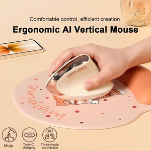 Ergonomic Design - One Click AI Prompt -Multi Device Connectivity via 2.4GHz - Picture 1 of 11