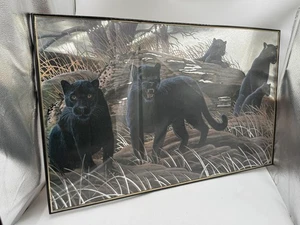 🌟Vintage Michel Matherly Bild Spiegel Kunst Schild🌟 - Bild 1 von 10