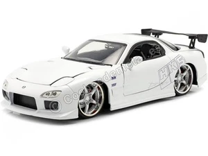 Jada Toys 253203065 Fast & Furious 1993 Mazda RX-7 1:24 Scale Tuning Model Openi - Foto 1 di 10