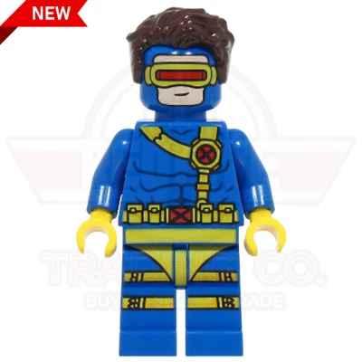 New Cyclops Printed Legs sh0992 Lego Marvel X-Men Minifigure X-Mansion Exclusive - Image 1 of 4