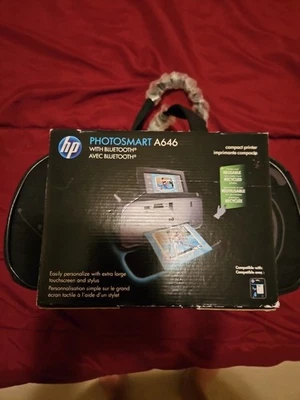 HP Photosmart A646 Digital Photo Inkjet Printer - Image 1 of 2
