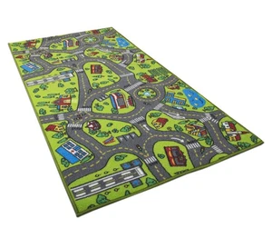 Kinderteppich Spielmatte Teppich City Life ideal zum Spielen mit Autos und Spielzeug - Spielen... - Bild 1 von 4