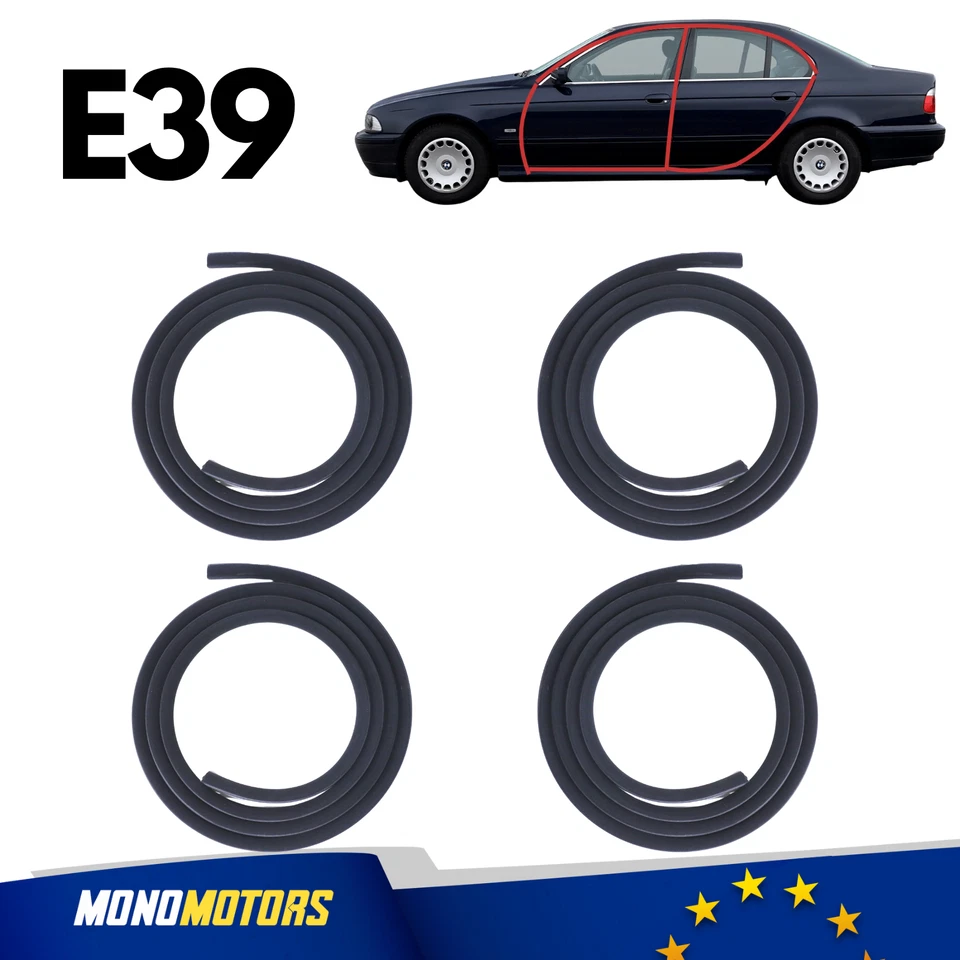 JUEGO JUNTAS GOMA TERCIOPELO BMW E39 SEDAN OEM 51728196290 Foto 1 de 4