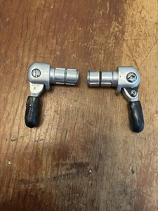 VINTAGE SUNTOUR BAR END SHIFTERS ROAD BIKE SHIFTERS NICE SEE - Picture 1 of 12