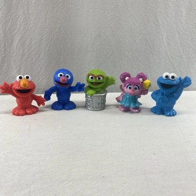 Playskool Hasbro Sesame Street Workshop Figuras Oscar Grover Elmo Foto 1 de 4