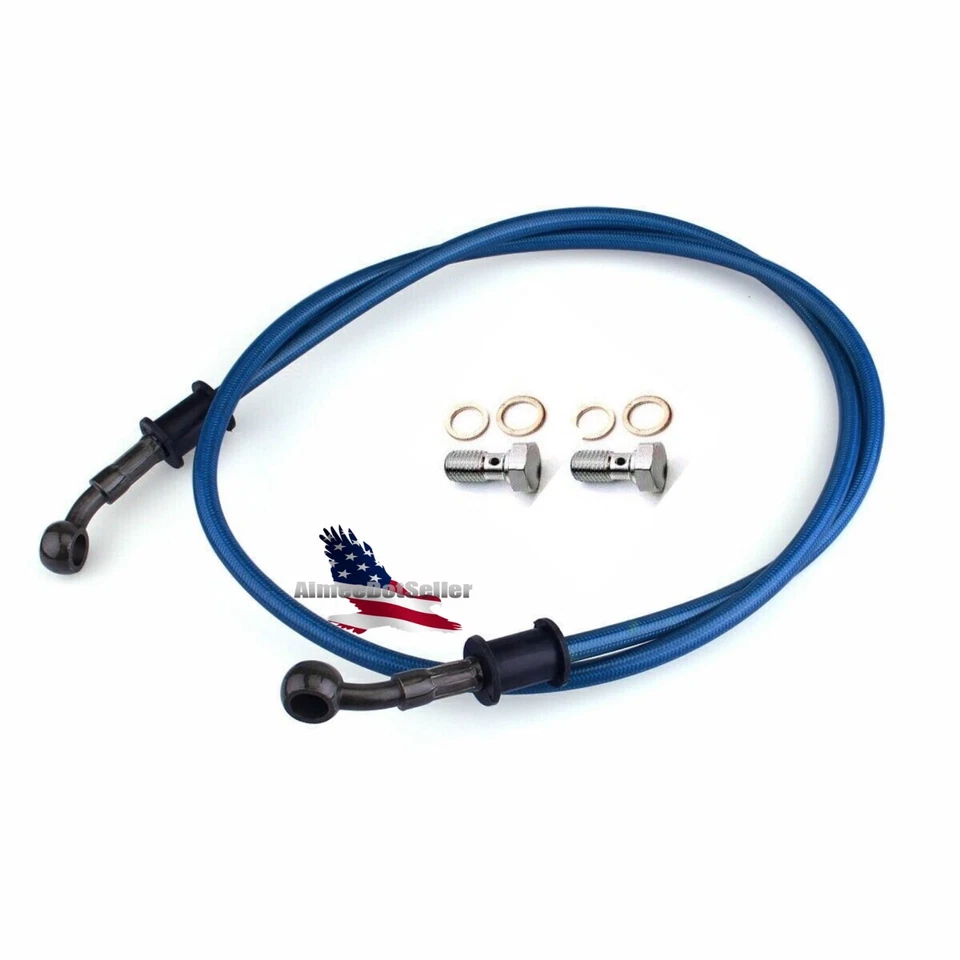 Rear Brake Hose Line for HONDA ATC200X 1983 1984 1985 1986 1987 / Blue - Image 1 of 1