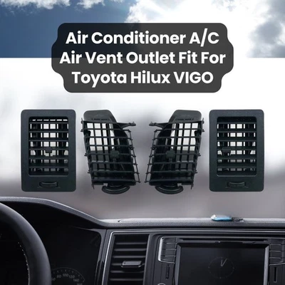 Salida de ventilación de aire acondicionado apta para Toyota Hilux VIGO mk6 mk7 2005-2012 Foto 1 de 4