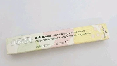 Clinique LASH POWER Mascara 04 DARK CHOCOLATE FULL SIZE 6ml NEW BOXED - Image 1 of 4