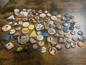 Vintage Gary Numan Tubeway Army Pin Badges Button Original C1980s HUGE lot - Picture 1 of 14