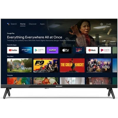 TV Smart Led 24" HD-Ready Active Motion SHARP 24FH2EA BT DVB-T2 Lan Wi-Fi - Immagine 1 di 4