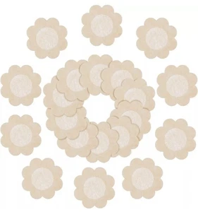 20 Pcs Nipple Cover Invisible Breast Cover Adhesive Bra Stick Boob Pad Cover - Picture 1 of 4